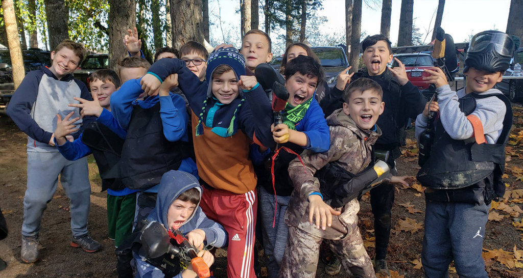 SPLAT ACTION Portland's Largest Outdoor Paintball Park since 1986